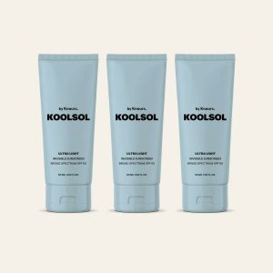 Koolsol Ultra Light Invisible Chemical Sunscreen SPF 50 β 3-Pack (50ml Each)
